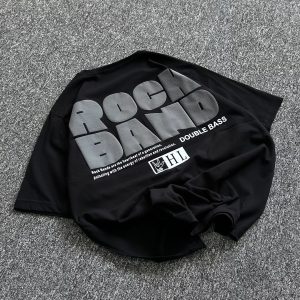 تیشرت باکسی ROCKBAND