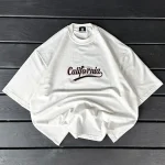 تیشرت باکسی گلدوزی CALIFORNIA