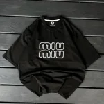تیشرت اسپرت گلدوزی MIUMIU