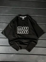 تیشرت اسپرت گلدوزی MIUMIU