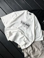 تیشرت باکسی YOU ARE