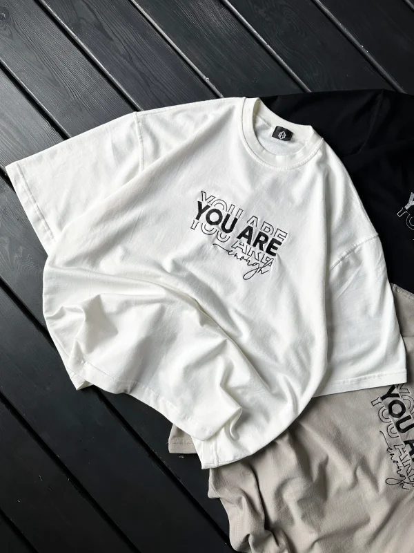 تیشرت باکسی YOU ARE - Image 2