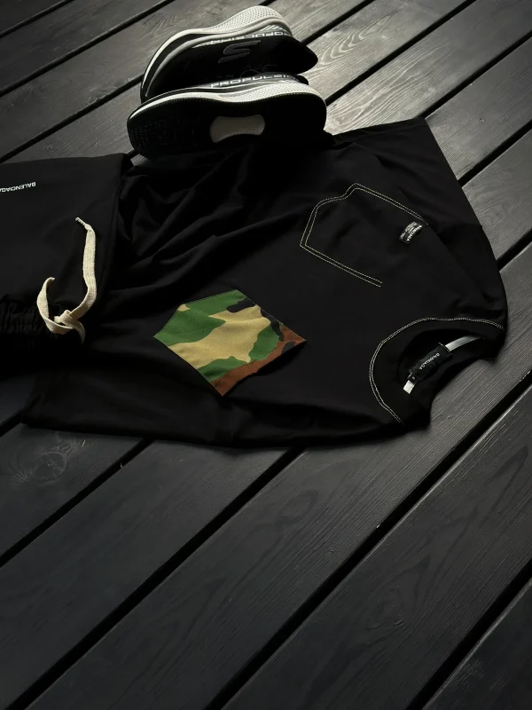 تیشرت باکسی جیب چریک - Image 3